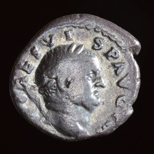 Denario AR Vespasiano - Antica