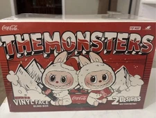 POP MART The Monsters Labubu Coca-Cola Plush Whole set Authentic!