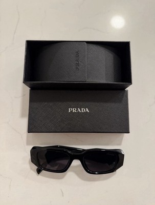 PRADA Milano Black Glasses Unisex 