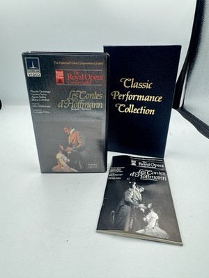Les Contes d Hoffmann VHS Royal Opera House Placido Domingo Thorn EMI HBO
