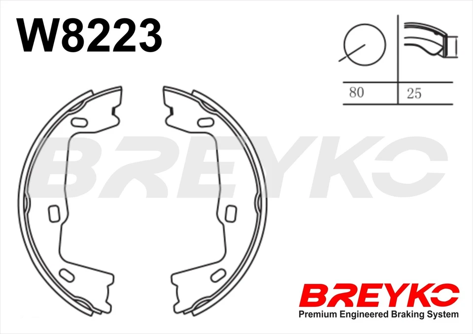 David Vasco Juego De Zapatas De Freno Traseras Para Opel Vectra B J96 Omega V94 - Imagen 2 de 2