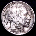 1916 BUFFALO NICKEL...FREE SHIPPING!......MIN. BID .01 & NO RESERVE!