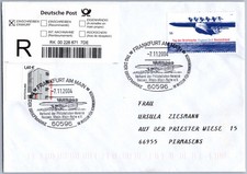 Tag der Briefmarke SST R-Brief Frankfurt 2004 Flugboot Do X