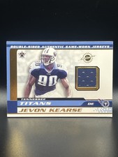 2001 Pacific Vanguard Jevon Kearse/Reggie White Dual Game Used Jersey