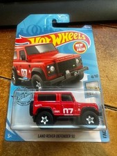 2020 Hot Wheels Factory Fresh Land Rover Defender 90 #199 Red