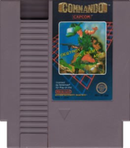 Game Only Commando NES
