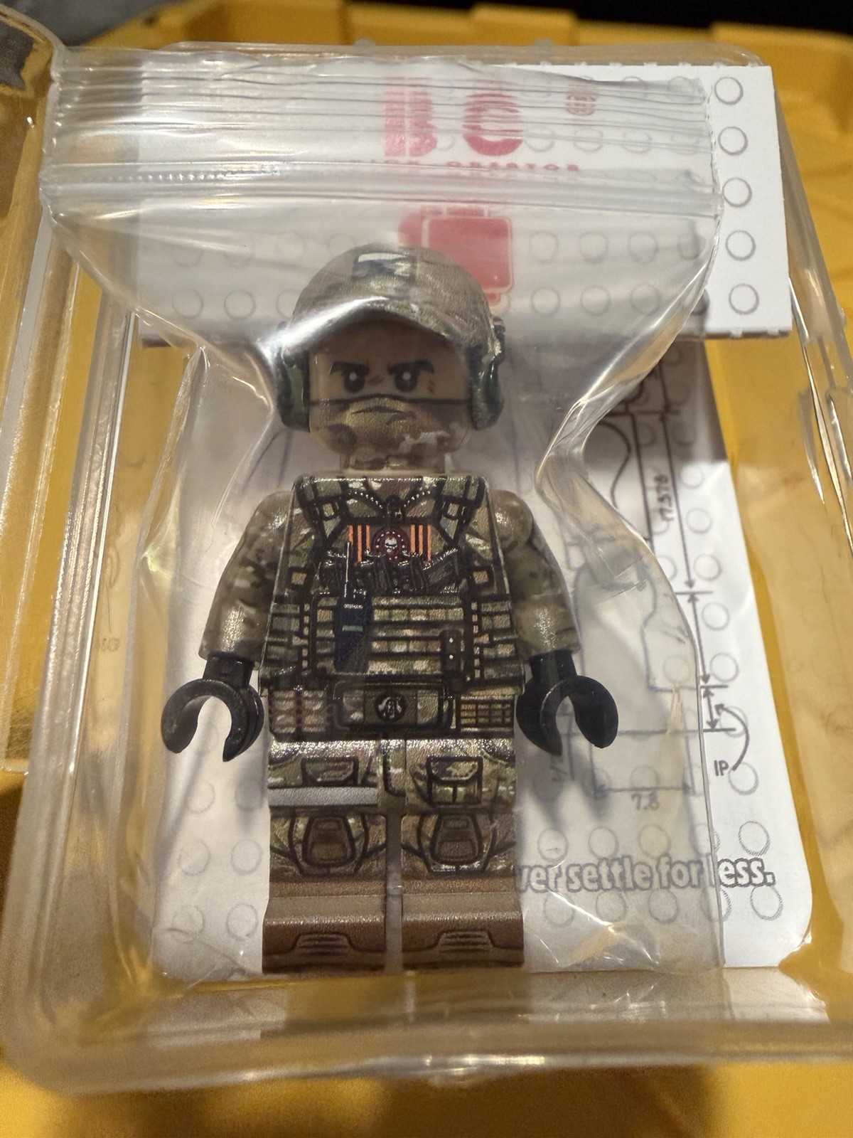 Brick Creator Minifigure Rus Wagner (Not Brickmania) - Very 