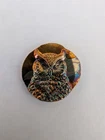 Owl Poured Silver Round 10 Grams .999 Fine By Taz