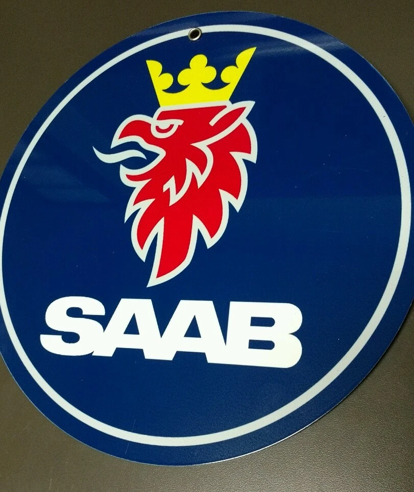 Sign Saab Auto Advertising for sale | eBay