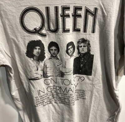 Queen T Shirt - Queen concert shirt - Germany 1979 Tour