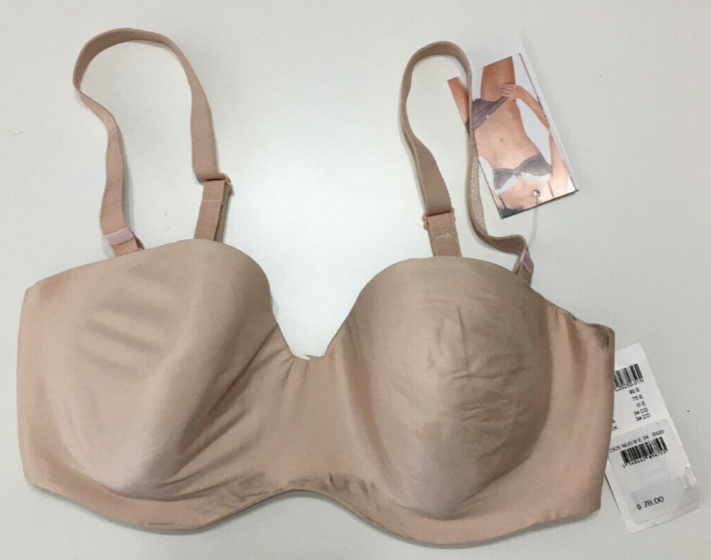 NWD Chantelle Adult Absolute Invisible Smooth Strapless Bra Pink 34DD