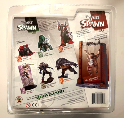 Billy Kincaid Todd McFarlane Art of Spawn 26 Action Figure CC Club