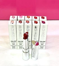 Buxom Full On Plumping Satin Lipstick .09oz/2.5g. Full Size Boxed - Choose Shade