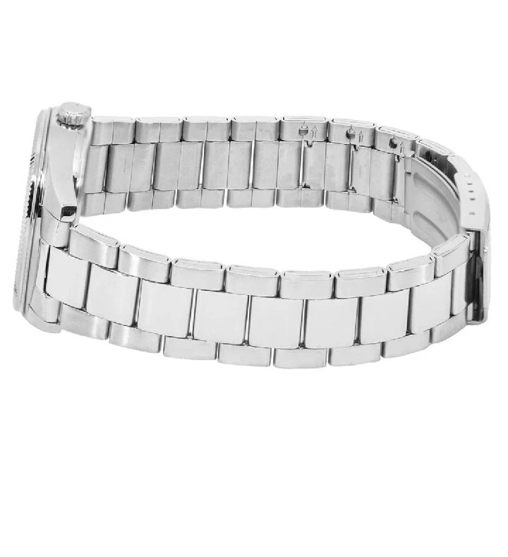 Casio MTP-1302PD-2A2VEF 44,2mm Cassa in Ottone Colore Argento e Braccialetto in - Immagine 3 di 4