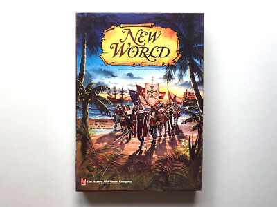 New World - A simple Strategy Game of the Conquest of America - Avalon Hill 884