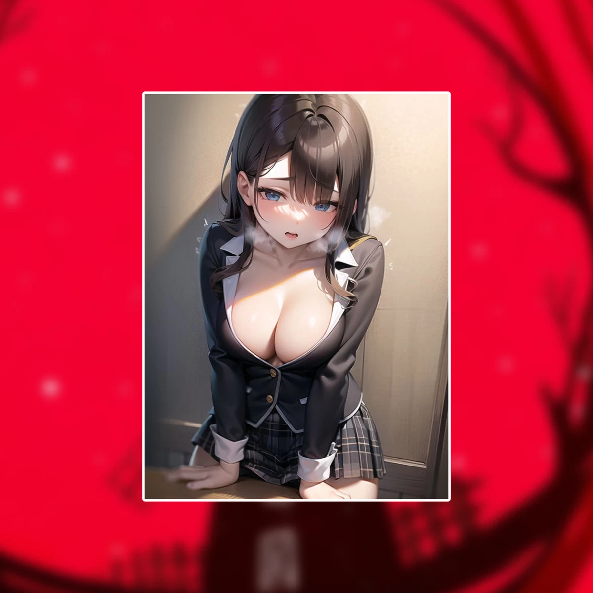 Anime Sticker Big Boobs Waifu Lewd Ecchi Body Cute Girl Anime Nsfw NEW |  eBay