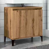 Waschbeckenunterschrank Weiß 58X33X60 Cm Holzwerkstoff Mehrere Auswahl Vidaxl