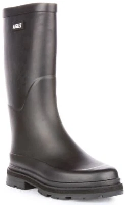 Botte Femme Aigle Ultra Rain Hybrid À Enfiler En Noir EU37-41 - Photo 1/4