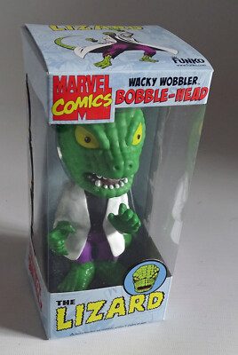 Marvel Comics Bobble Head - Lizard Wackelkopf 15 cm Funko 5+ Neu