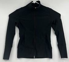 Nike Sportswear Full Zip Track Jacket Womens Sz Small Black