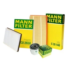 Mann Oil Air Paper Cabin Filter Service Kit For Volvo 850 C70 S70 V70 2.4L