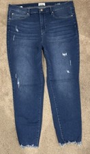 Nicole Miller women  s size 14 Soho high-rise ankle skinny