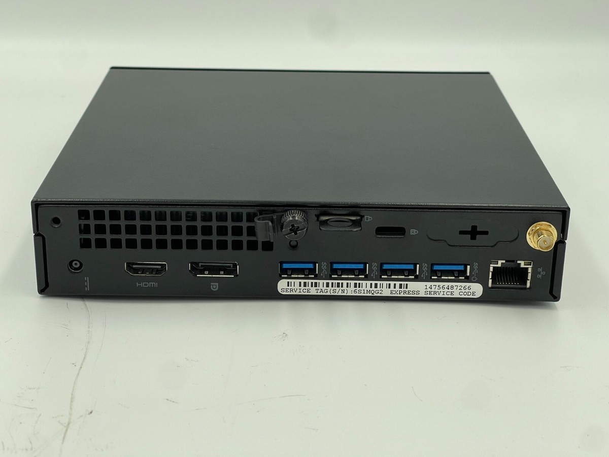 PC Dell Optiplex 7040 micro, Intel Core i5-6500T @2.50 GHz, Ram 8 Go, HDD 500 Go
