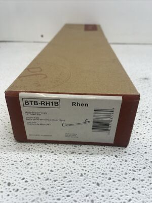 Pfister  18 In. Towel Bar. Matte Black BTB-RH1B