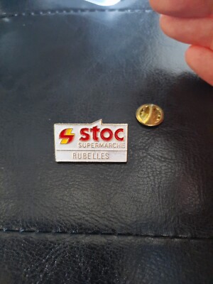 Pin's Stock Rubelles Shop Shop Market Supermarkt - Pin Pins Badge L25