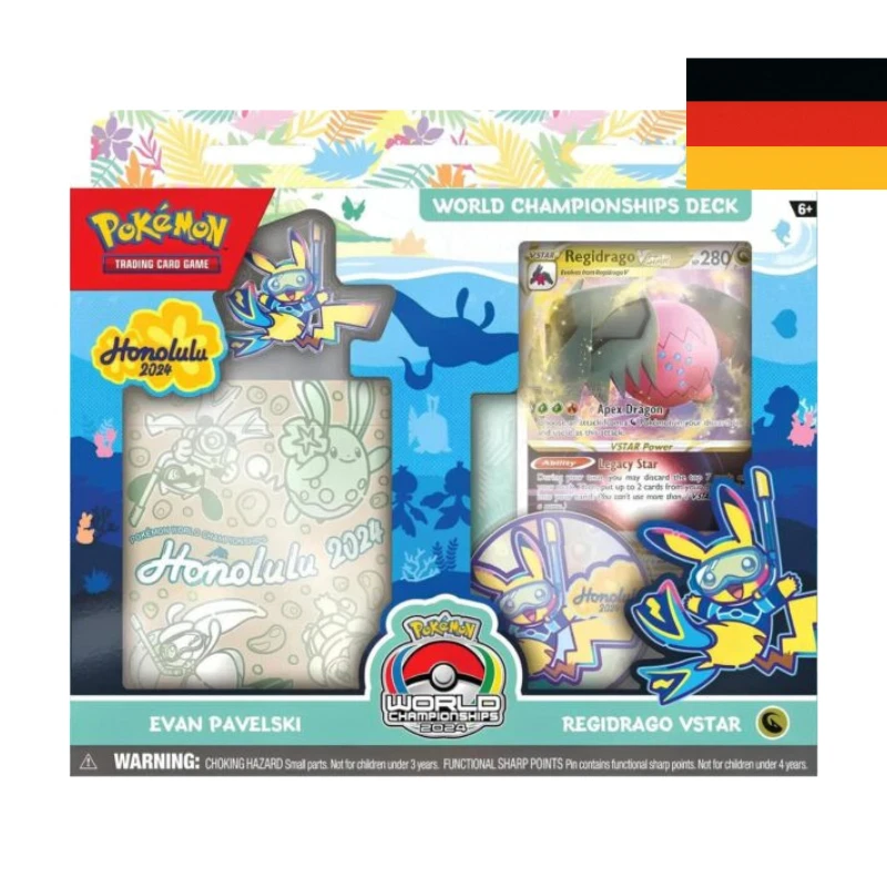 Pokemon 2024 World Championship Deck Evan Pavelski - DEUTSCH - NEU & OVP!