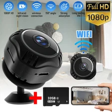 Mini Camara Oculta De Seguridad Espia WiFi 1080P Inalambrica Con Audio y Video