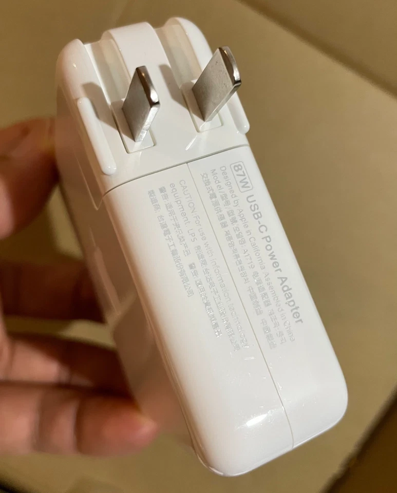 OEM 87W USB C Power Adapter Charger for Macbook Pro 15" A1707 A1919 A1990 +Cord - Image 3 of 4