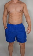 RARE ADIDAS SOCCER BLUE SHORTS GREAT CONDITION L