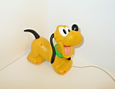 Vintage DISNEY PLUTO Dog Pull Toy Plastic 7 inches | eBay