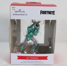 Fortnite DJ Yonder Hallmark Christmas Tree Ornament BRAND NEW