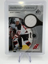 2006 Upper Deck SP Game Used Authentic Fabrics Scott Gomez #AF-GO