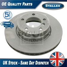 Se adapta a BMW Serie 5 2001-2010 2.0 D 2.5 2.8 3.0 disco de freno establo delantero #1