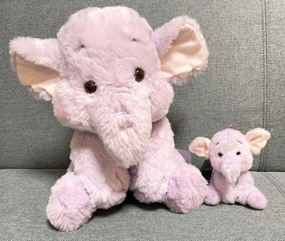 Lumpy KUSUMI PASTEL Plush Doll & Keychain Mascot Set of 2 Disney Store Japan NEW