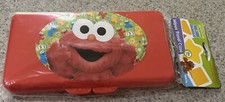 Sesame Street Baby Wipes Travel Case Elmo Red NEW