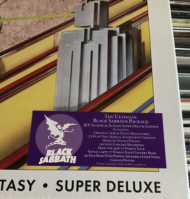 帯付き BLACK SABBATH / TECHNICAL ECSTASY LP Amazon.com: Technical Ecstasy: CDs & Vinyl