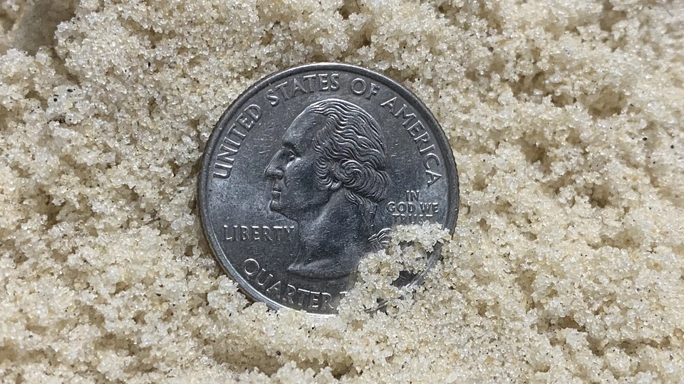 Aquarium Sand Substrat hellbraune Farbe feine Körnung 10 Pfund - Bild 2 von 4