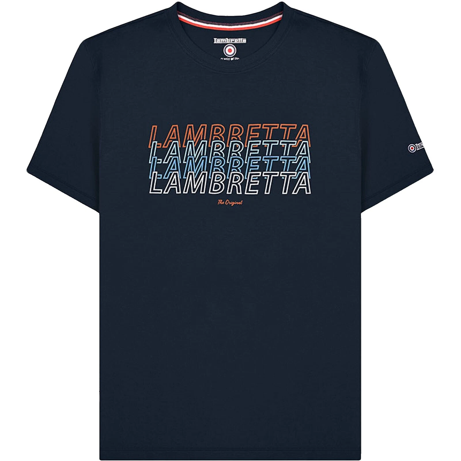 Lambretta camisetas de algodón para hombres