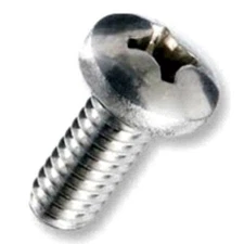 M5 X 16 MM METRIC PHILLIP PAN HEAD MACHINE SCREW Zinc (QTY 24) 5 mm x 16 mm