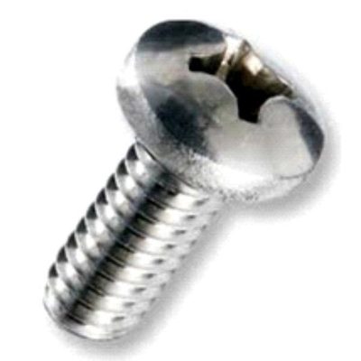 M6-1.0 x 16mm Phillips Zinc Pan Head Machine Screw (25) 6 MM X 16 mm Made in USA
