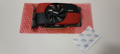MSI NVIDIA GeForce GTX 550 Ti (N550GTX-TI-M2D1GD5/OC) 1 GB GDDR5 SDRAM PCI...