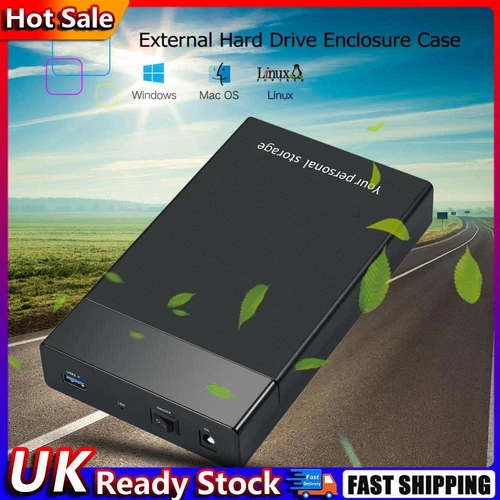 SATA III 5Gbps Hard Drive Case Supports UASP for Computer Laptop (UK) Hot