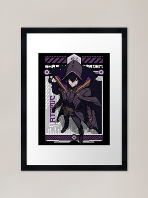 atomic gerahmter Kunstdruck gerahmtes Wandbild Poster Leinwanddruck Bild