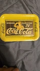 1989 Coca-Cola Vintage Metal Advertising Tray