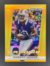 2013 Prizm “Gold” Robert Woods SSP RC #’d/10!! HIS BEST CARD ON THE PLANET🔥!!