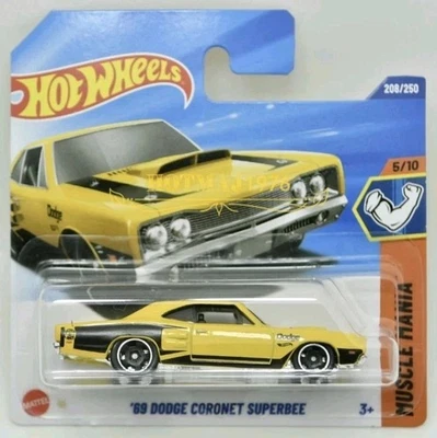 HOT WHEELS '69 DODGE CORONET SUPERBEE - MUSCLE MANIA n° 5/10 2025 💥 K CASE 💥 - Photo 1/4